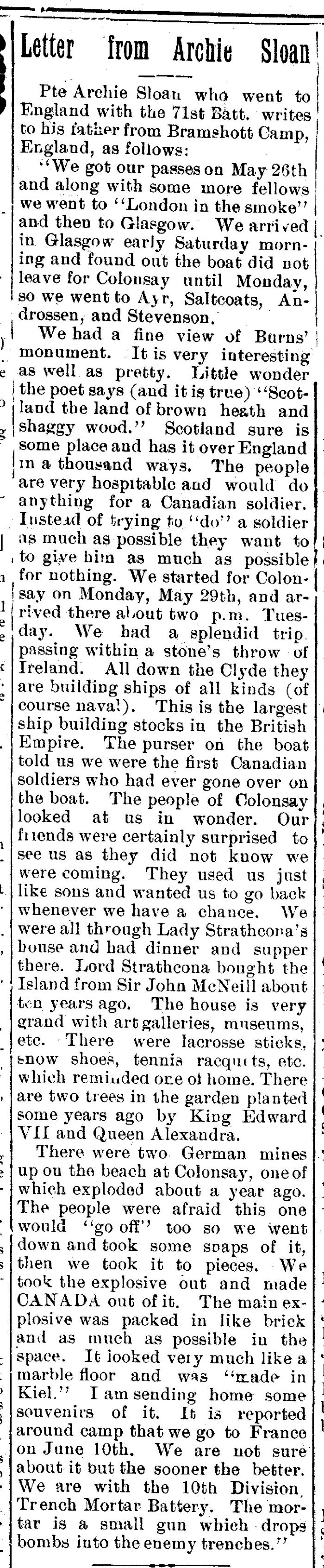 The Chesley Enterprise, July 6, 1916